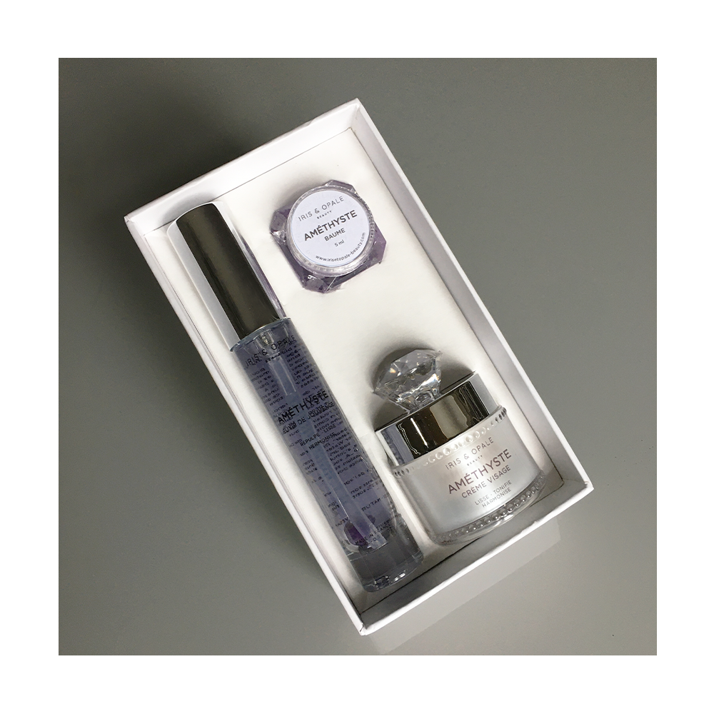 Coffret améthyste Iris et Opale Beauty