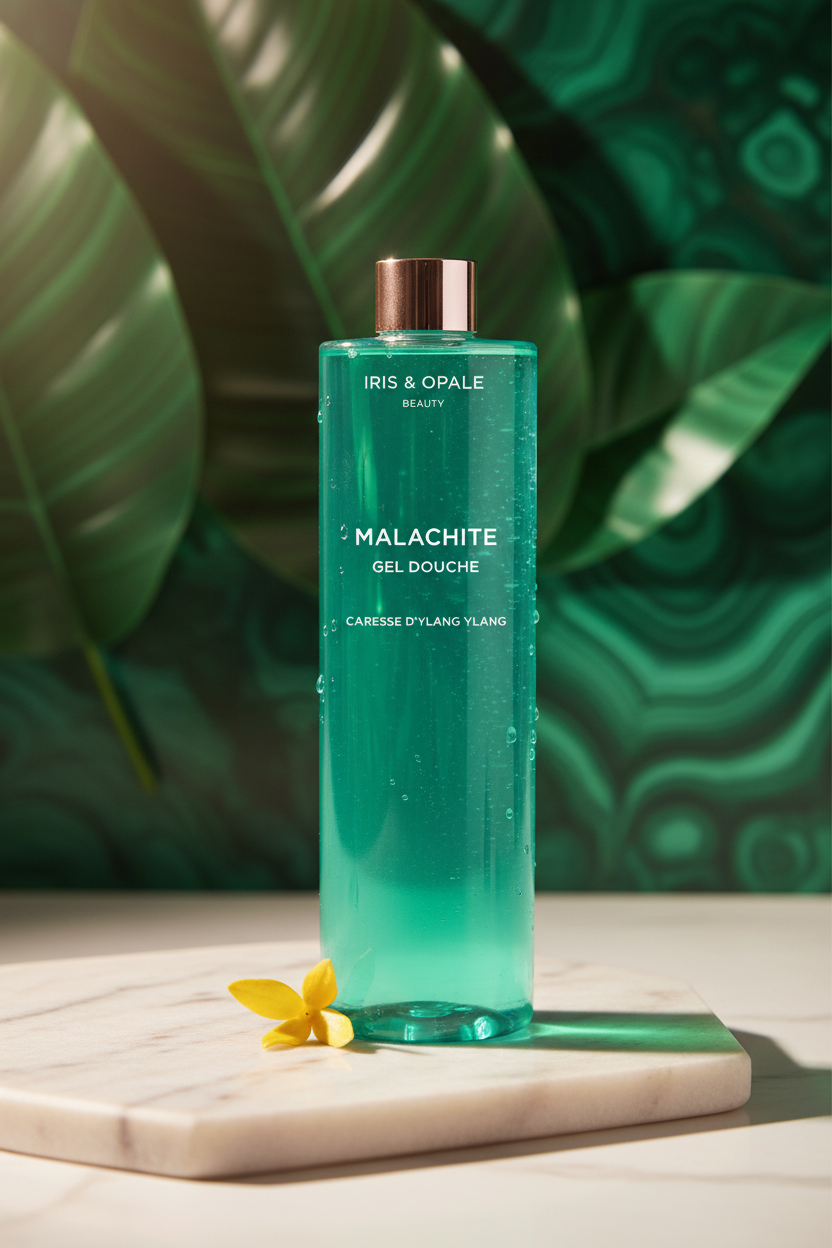 Gel douche malachite à l'ylang ylang