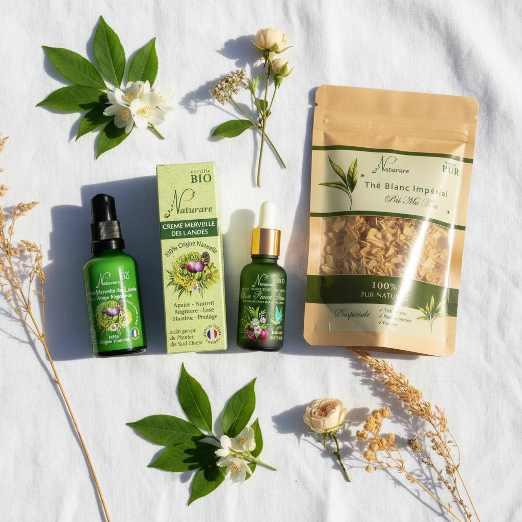 Coffret Naturare - Visuel harmonieux