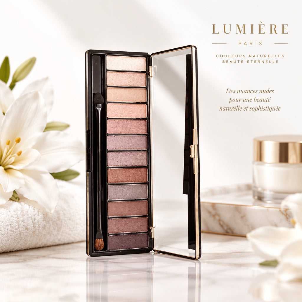 Palette de fards à paupières Magnif’Eyes n°001 Nude – Rimmel London